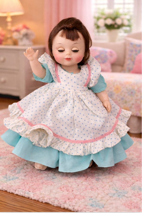 Vintage Madame Alexander Maggie Mix-Up Doll #1050 Little Lady 1950s 8\
