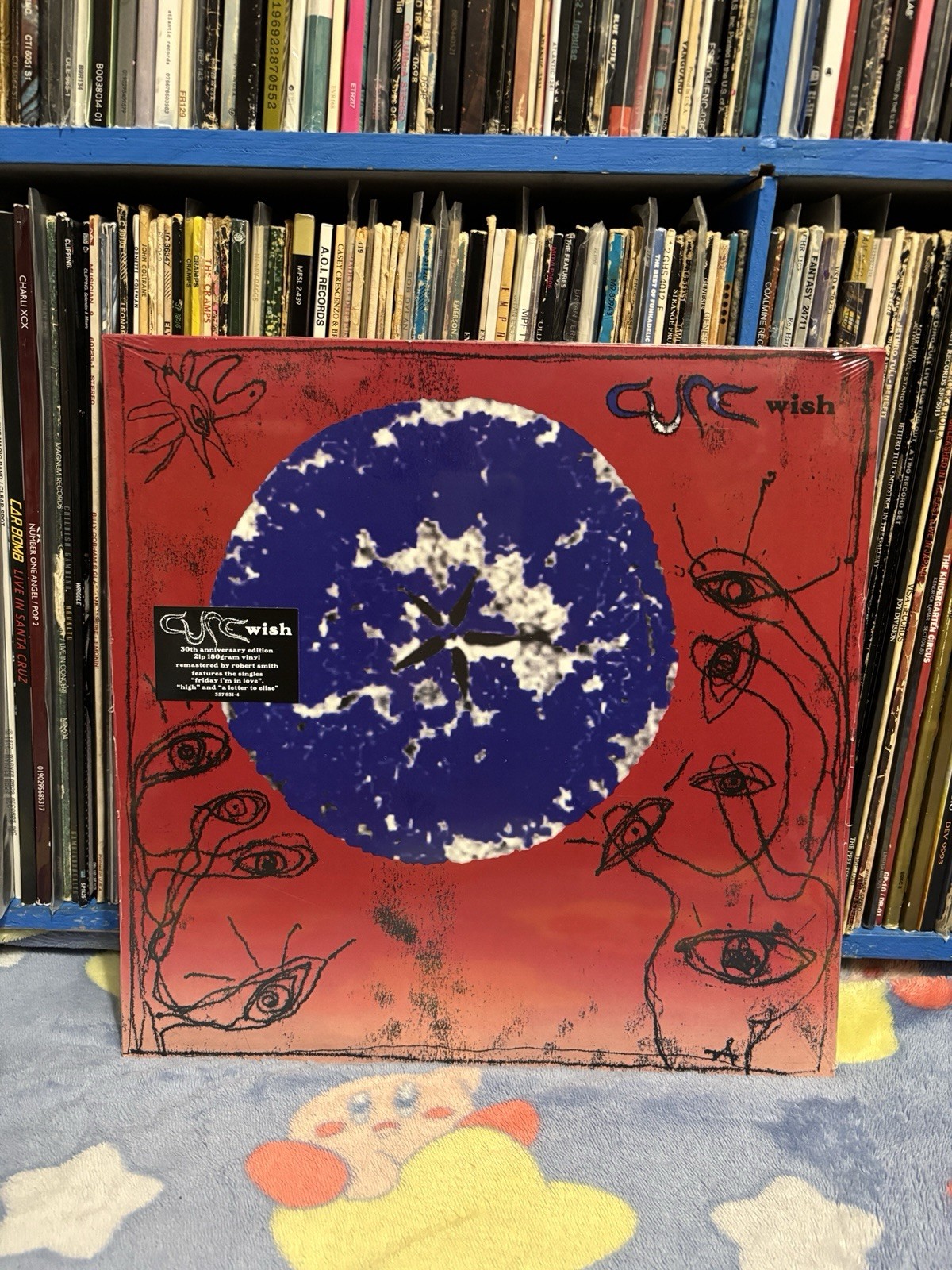 The Cure Wish 30th Anniversary Edition Remaster 2LP Black Vinyl NEW SEALED