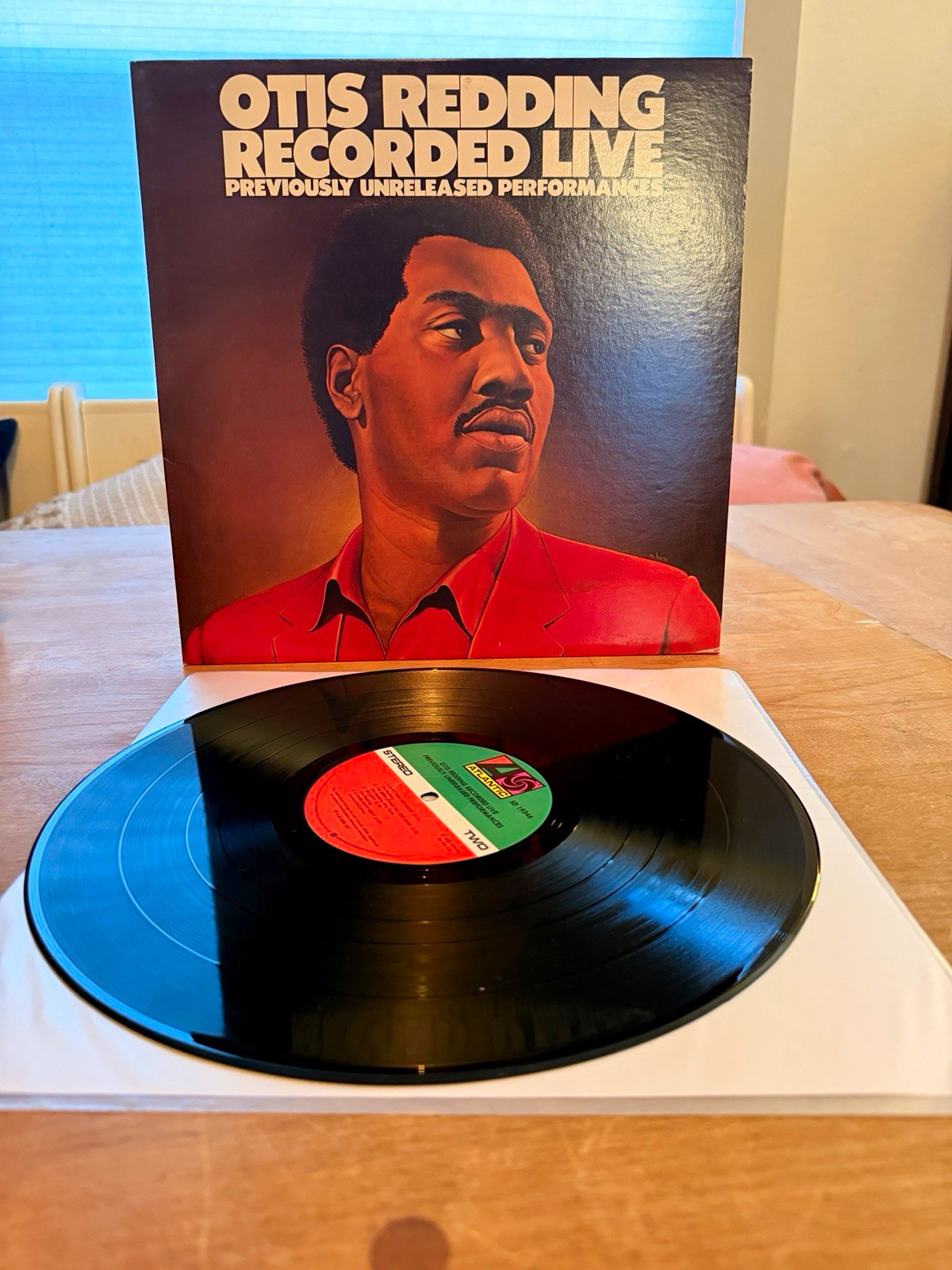Otis Redding Recorded Live Unreleased Performances Atlantic SD 19346 1982 LP Otis Redding Recorded Live Unreleased Performances Atlantic SD 19346 1982 LP