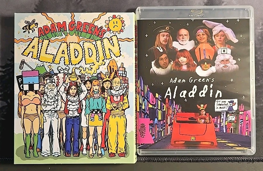 Adam Green’s ALADDIN (Blu Ray) w/ Slipcover Limited Ed Cartuna Macaulay Culkin