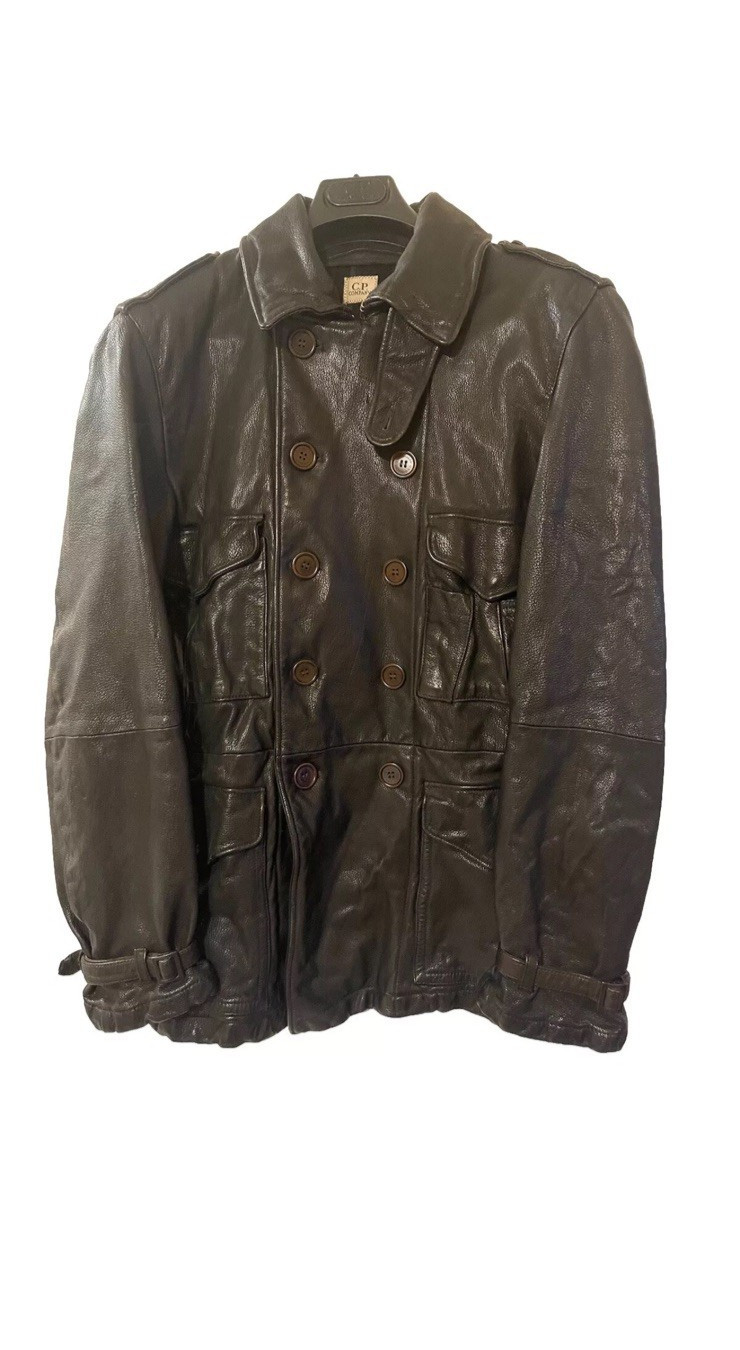 Vintage deadstock Massimo Osti C.P. Company Leather Coat