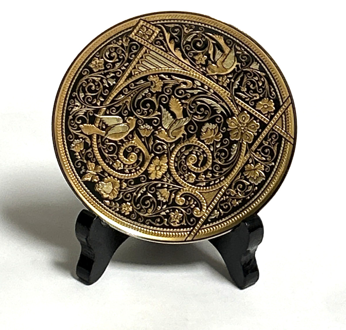 Vintage Spanish Damascene Trinket 4\