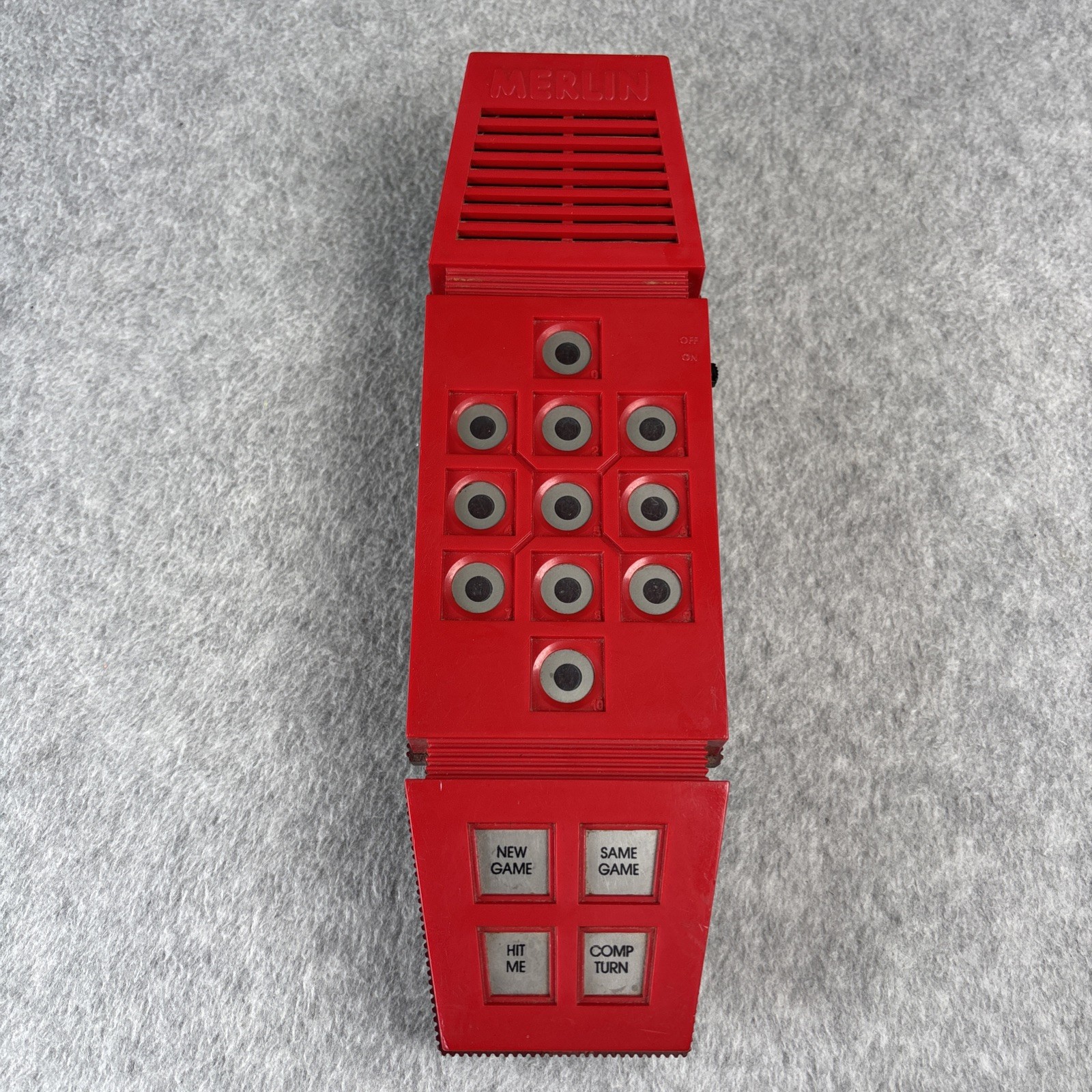 Vintage 1978 Parker Brothers Merlin Electronic Handheld Game USED/WORKS