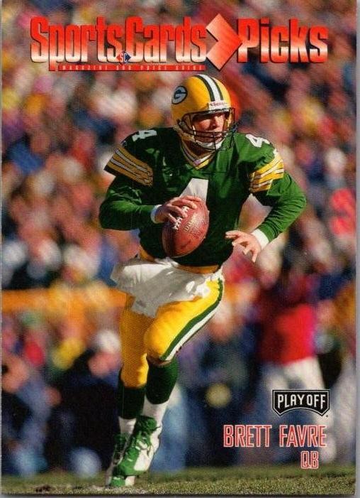 1997 Playoff Sports Cards Picks #1 Brett Favre 1997 Playoff Sports Cards Picks #1 Brett Favre