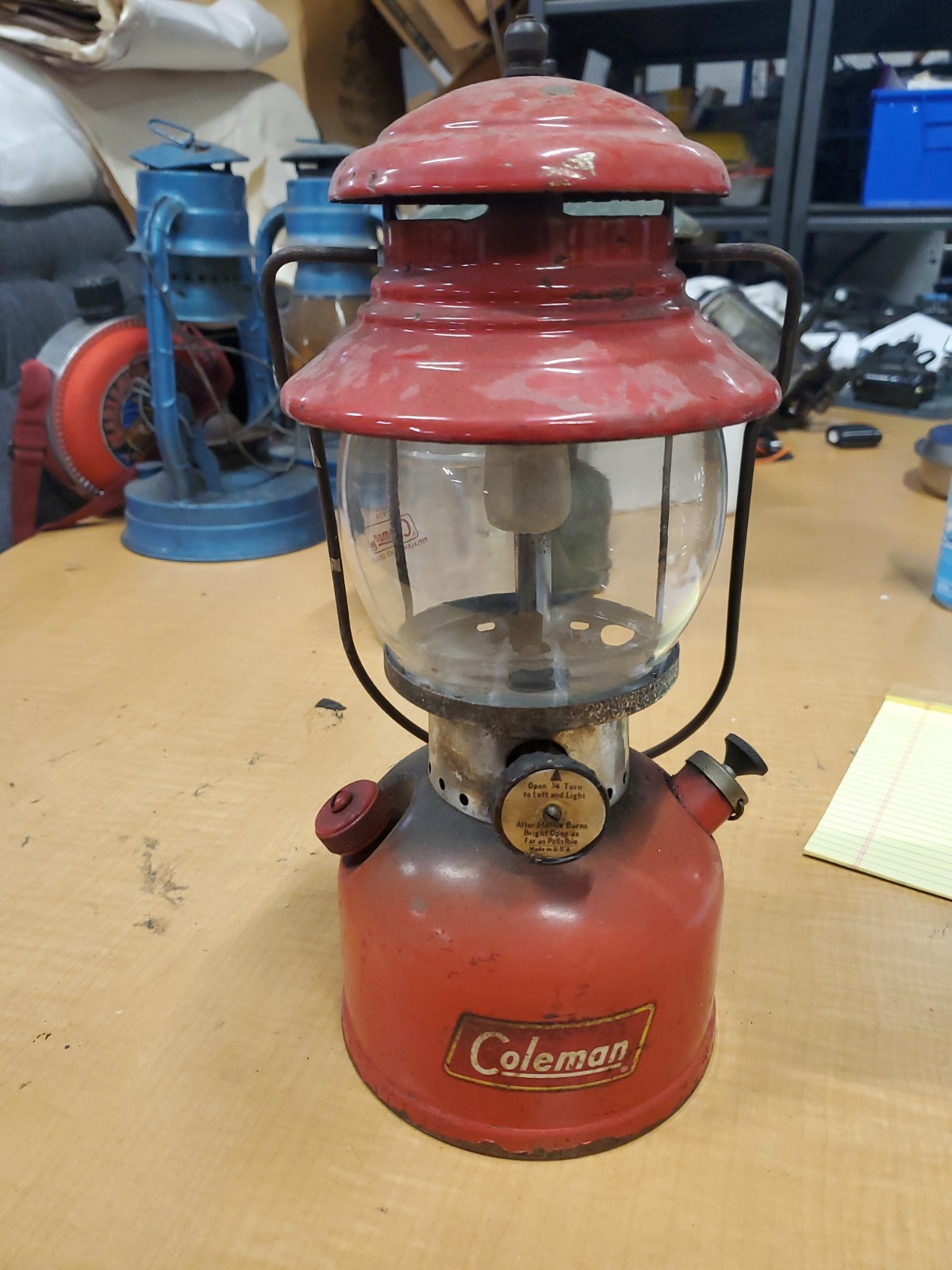 VINTAGE Coleman 200A AS IS VINTAGE Coleman 200A AS IS