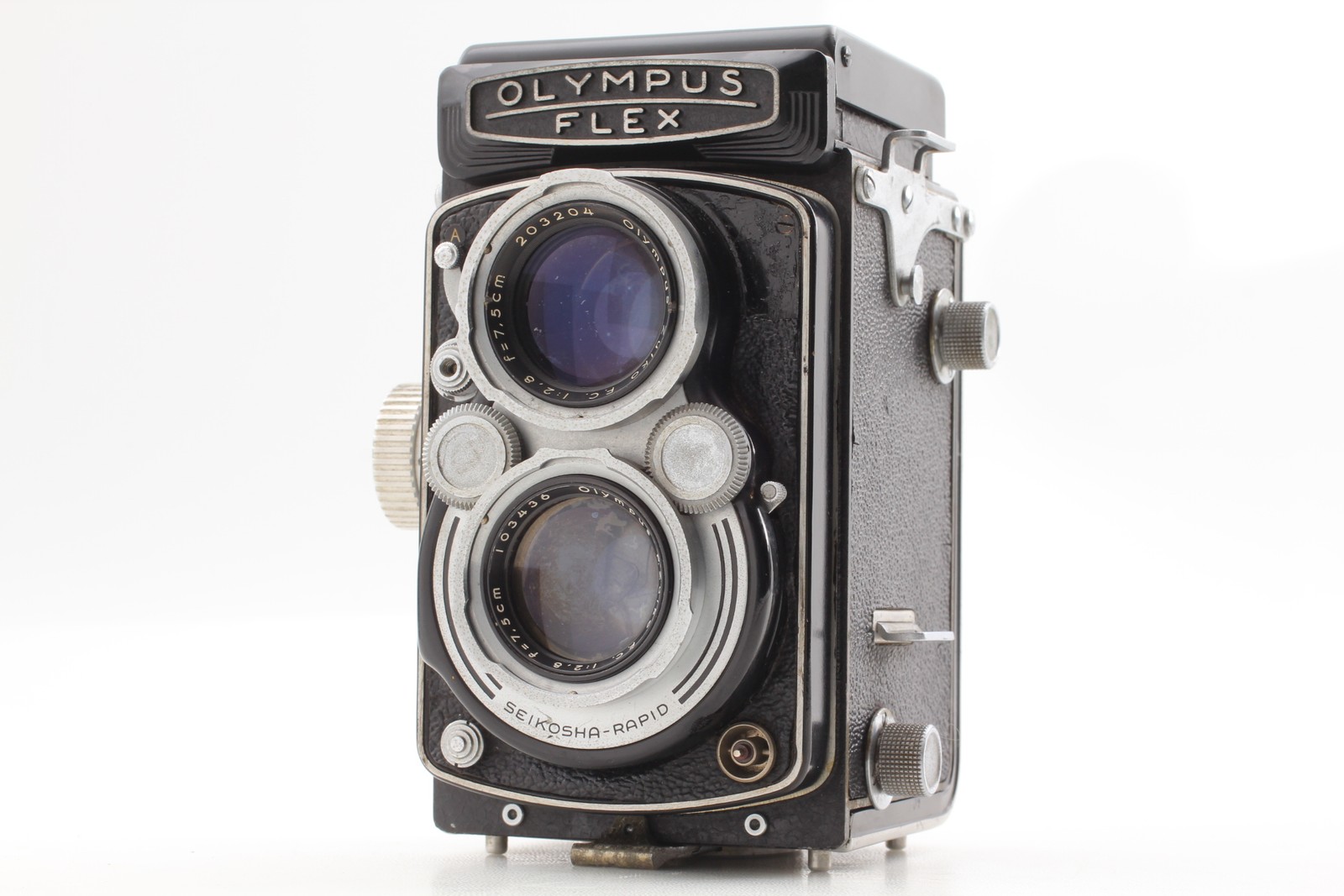 All Works [Exc] OLYMPUS Olympusflex Model BII 75mm f2.8 TLR Film Camera JAPAN