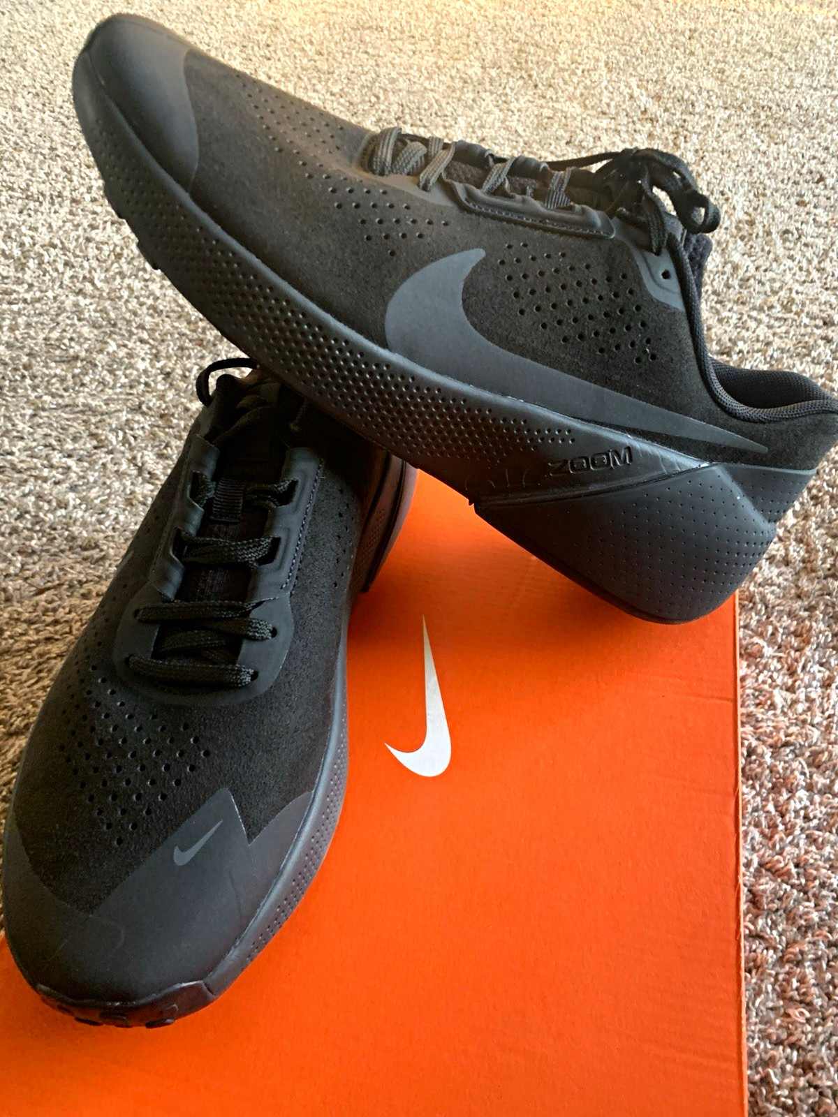 Nike Air Zoom TR1 Black Anthracite Men\'s Low Top Lace-Up Sneakers DX9016-001 Nike Air Zoom TR1 Black Anthracite Men\'s Low Top Lace-Up Sneakers DX9016-001
