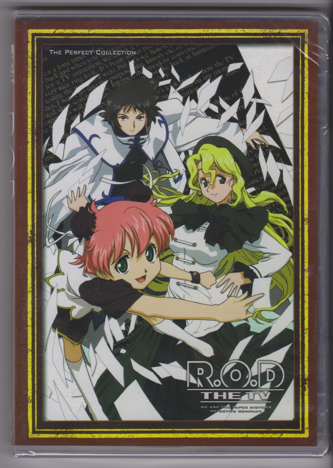 R.O.D. The TV Complete Collection Read or Die TV+ 3 OVA Series/Movie DVD ENGLISH R.O.D. The TV Complete Collection Read or Die TV+ 3 OVA Series/Movie DVD ENGLISH
