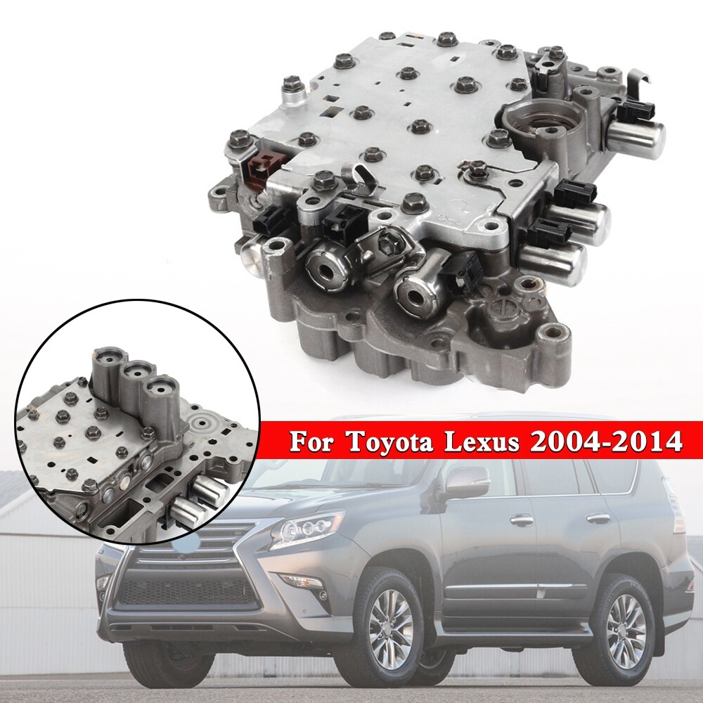 U150 U151 U250 Transmission Valve Body 7 Solenoid For Toyota Lexus 2004-2014 US