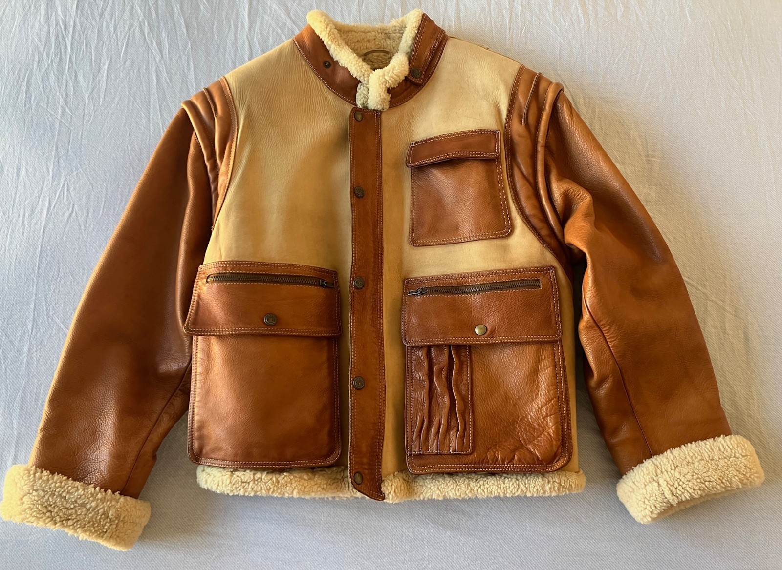 Vintage 80s Timberland Sheep Paninaro Paninari 80s vtg sheepskin shearling