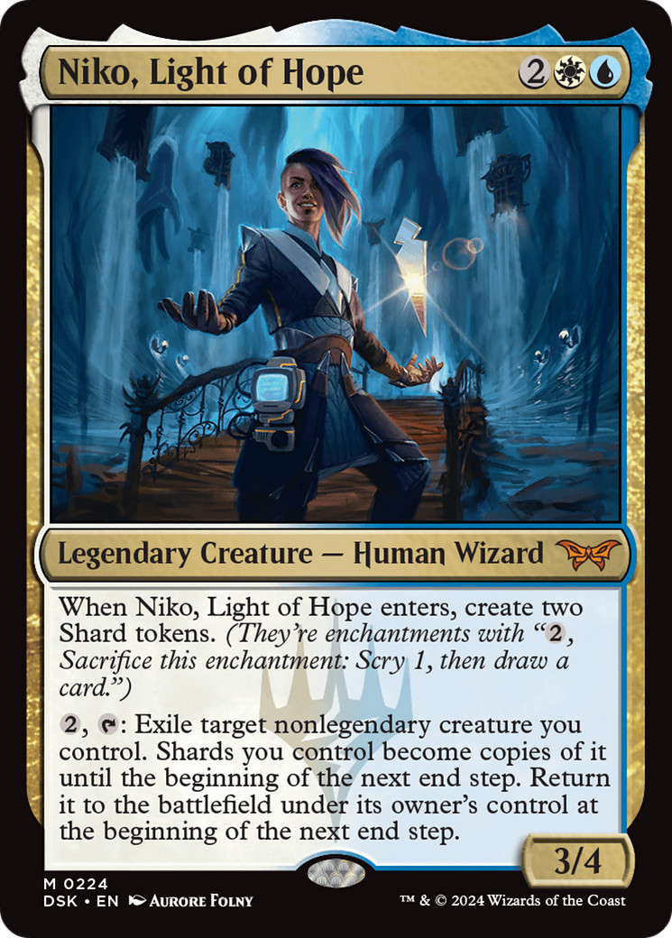 x1 Niko, Light of Hope DSK Duskmourn MTG 224 MYTHIC M/NM 1x