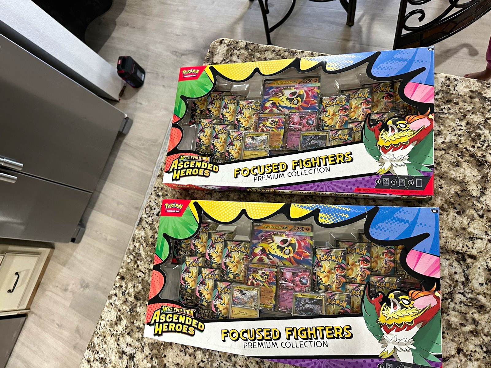 Pokémon TCG Focused Fighters Premium Collection Box Lot 2 Hawlucha Promo