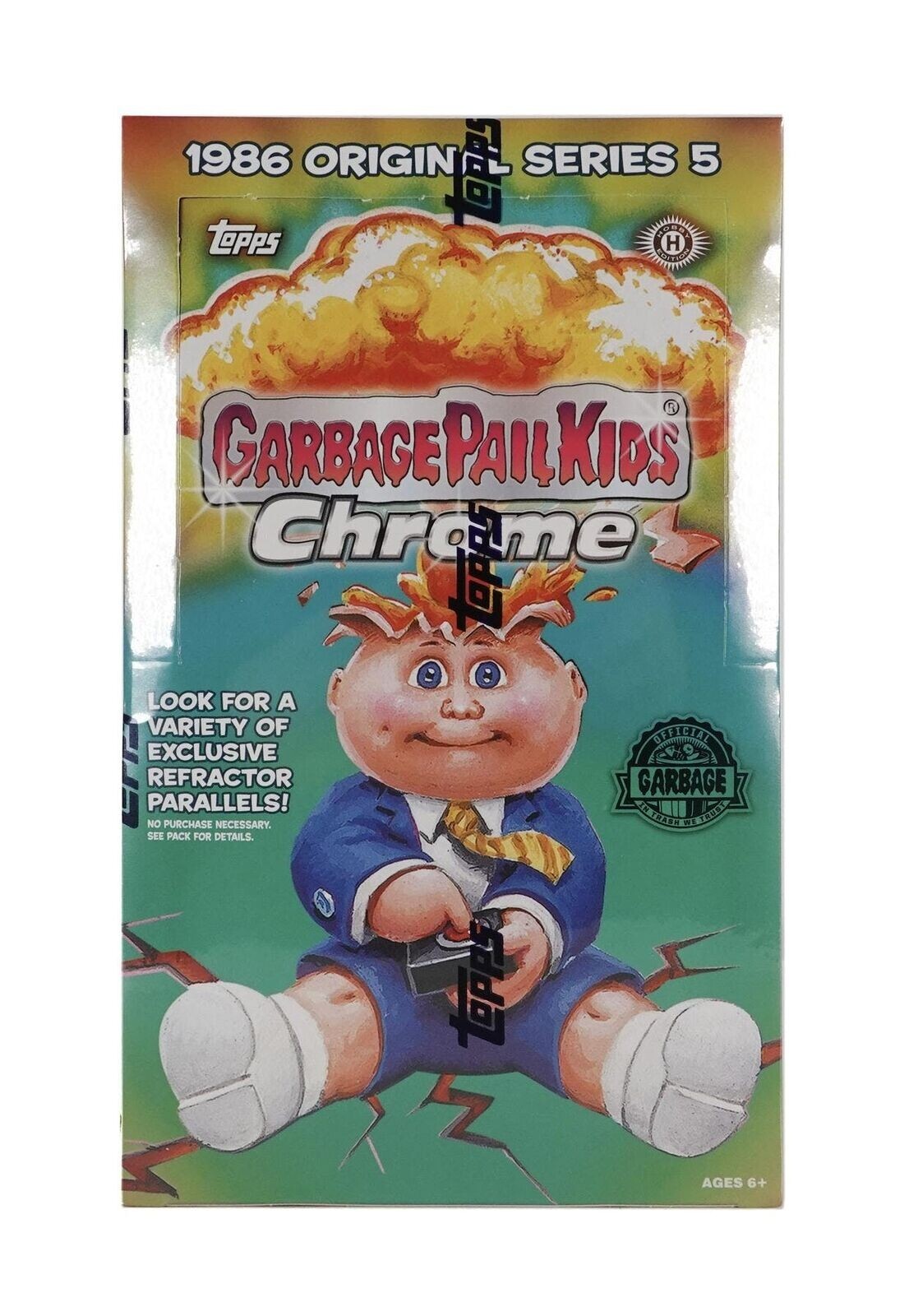 2022 Topps Garbage Pail Kids Chrome Hobby Box Factory Sealed