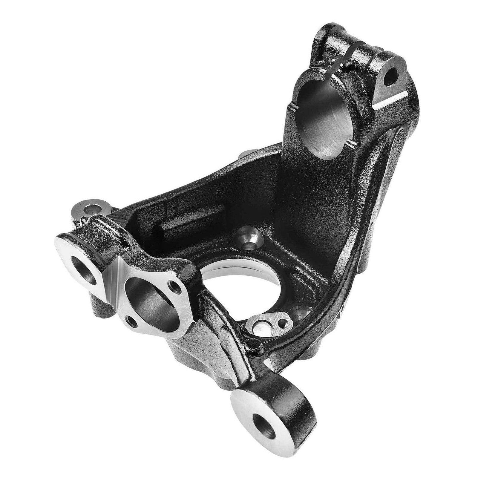 1pc Front Left Steering Knuckle Assembly Steel Black for BMW X3 X4 31216855953
