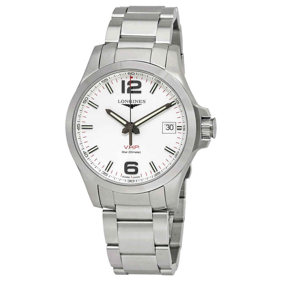 Longines Conquest V.H.P. Silver Dial Men\'s Watch L3.716.4.76.6