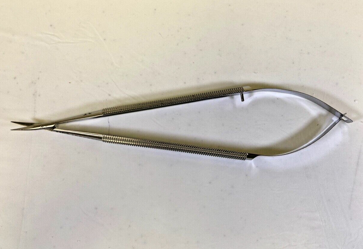 Konig Medline MDS4285031 Rhoton Curved Blade Microscissors 7