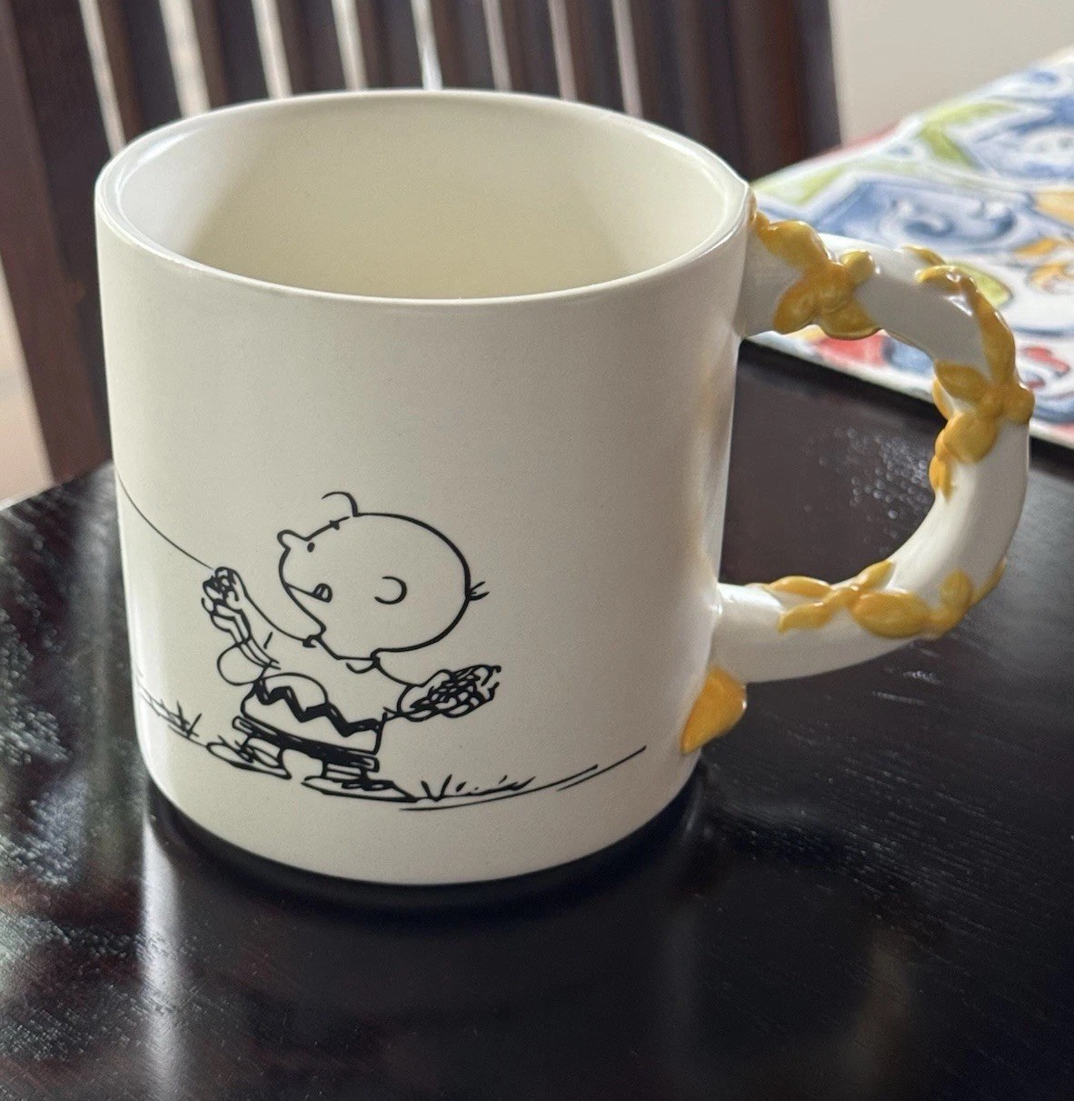 Peanuts Mug by Hallmark Charlie Brown Kite Flying Peanuts Collection Vintage