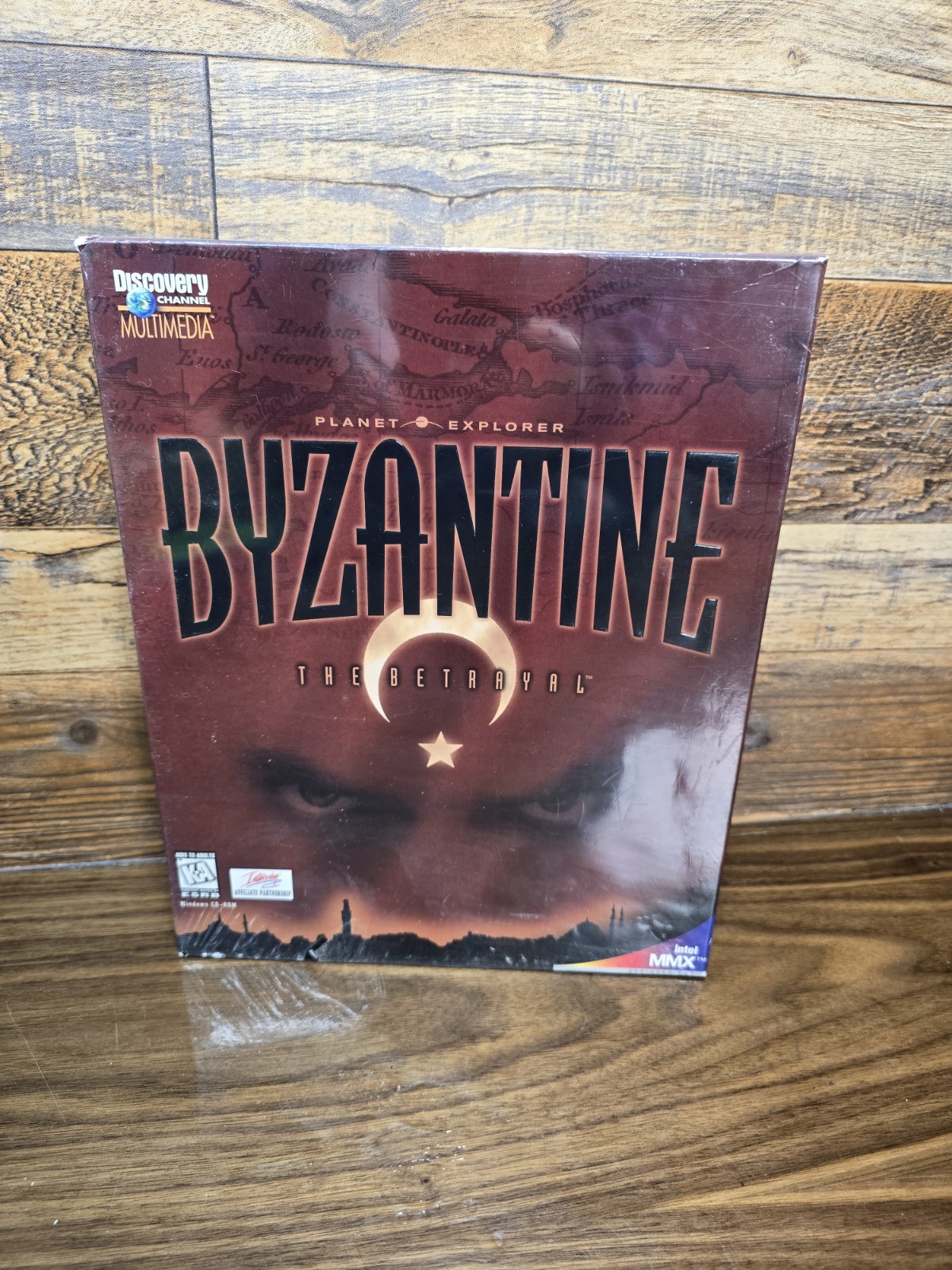 NOS Byzantine: The Betrayal PC Game 1997 CD-ROM Big Box Game - New Sealed NOS Byzantine: The Betrayal PC Game 1997 CD-ROM Big Box Game - New Sealed