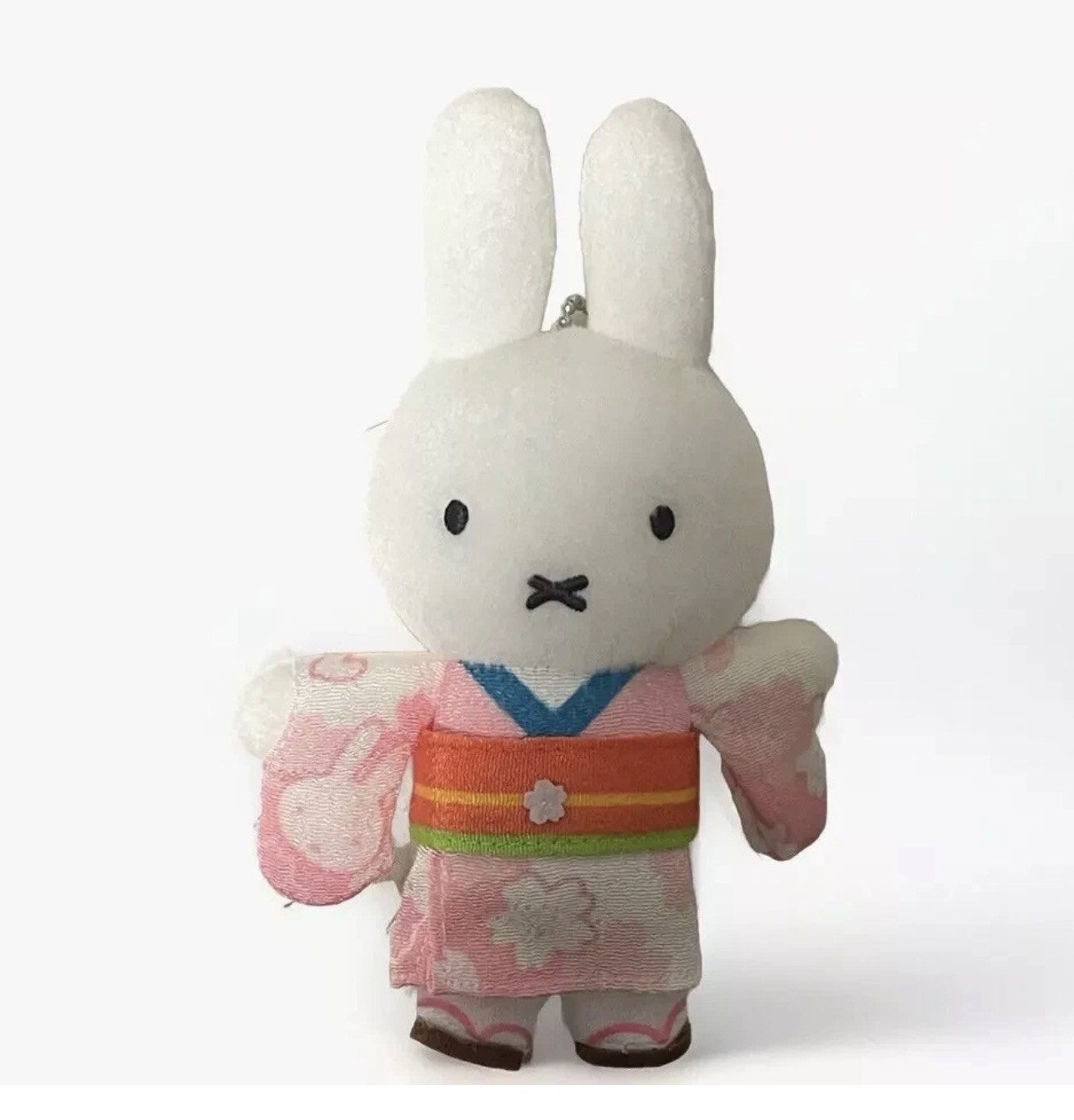 Miffy Kyoto Limited Sakura Kitchen Plush Toy Keychain Kimono NEW pink/from Japan