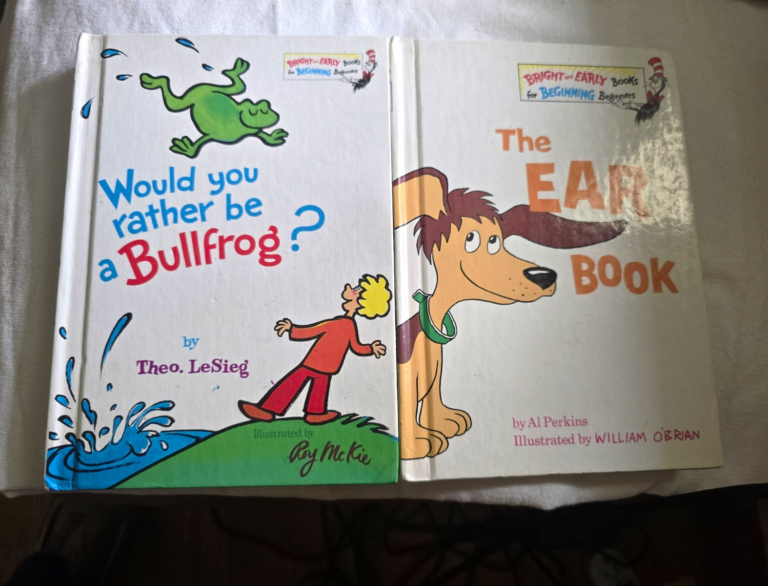 Bright and Early Books Lot 2 Hardcover Illustrated Vintage 1975 Random House Bright and Early Books Lot 2 Hardcover Illustrated Vintage 1975 Random House