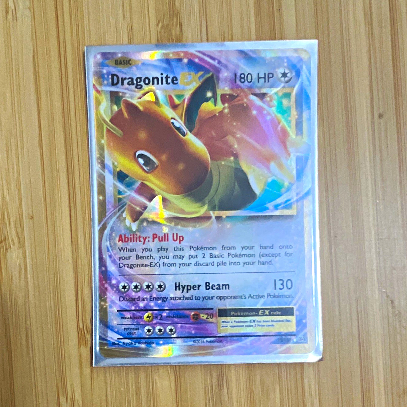 The Pokémon Company Dragonite ex 90/97 EX Dragon Holo Ultra Rare ENG 150 HP The Pokémon Company Dragonite ex 90/97 EX Dragon Holo Ultra Rare ENG 150 HP