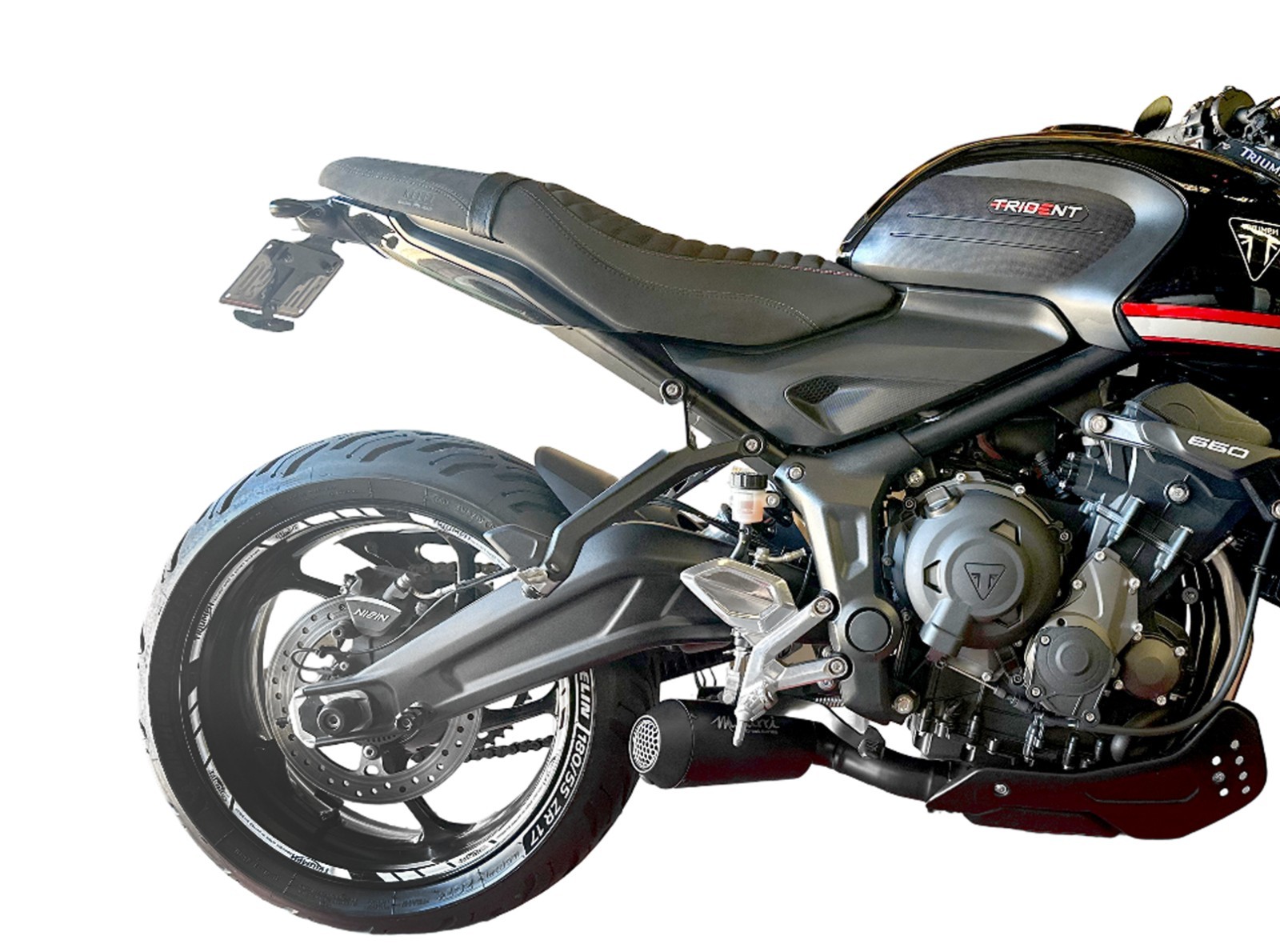 TRIUMPH DAYTONA 660 2024-2026 Musarri Black GP Street Series Full exhaust