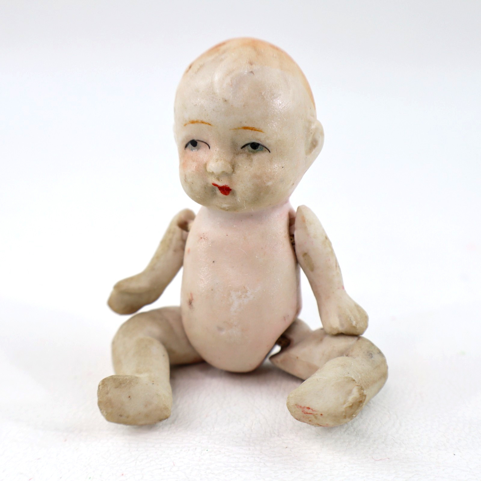 Antique all bisque Baby Doll miniature 3.5\