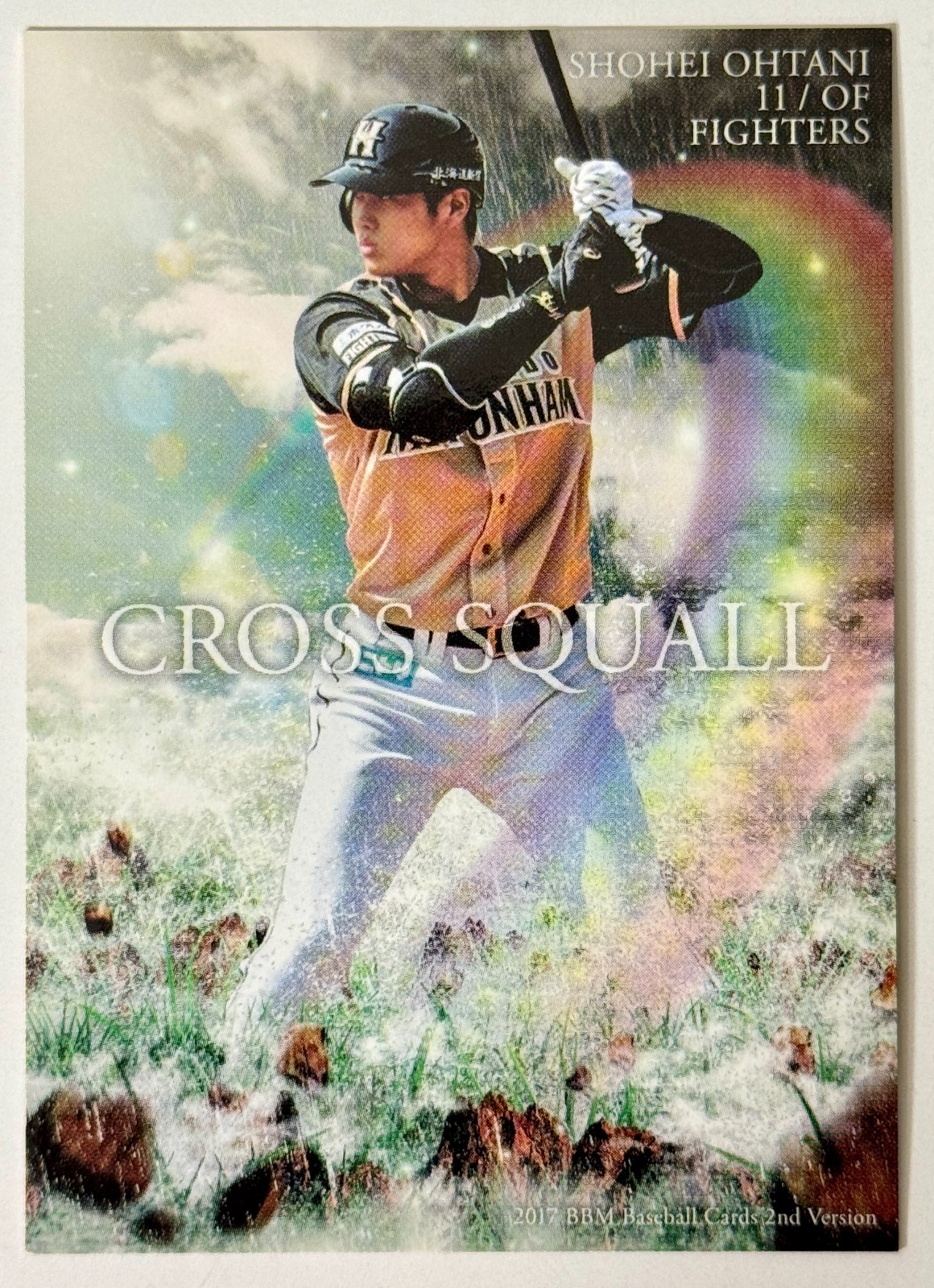 Shohei Ohtani 大谷翔平 2017 BBM Cross Squall #CS39 Batting NPB Nippon-Ham Fighters