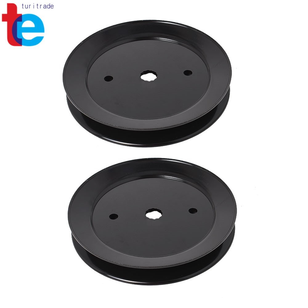 2 Spindle Pulleys Fits For Craftsman 195945 197473 Husqvarna 42\
