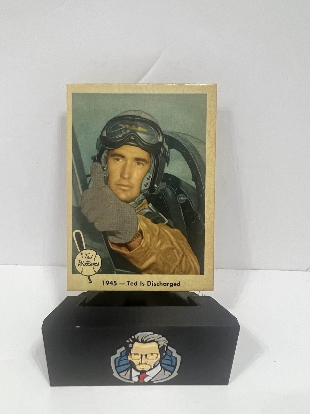 1959 Fleer Ted Williams #25 1945 Ted Is Discharged Boston Red Sox Vintage HOF