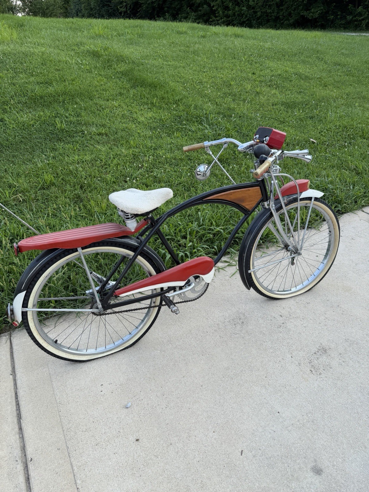 Late 40s Early 50s Mens Shelby Flyer Customized Bicycle Model 53