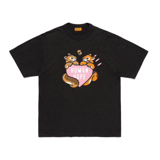 [PRE-ORDER] BTS j-hope x HUMAN MADE Human Hope Official MD / Pink Heart T-Shirt