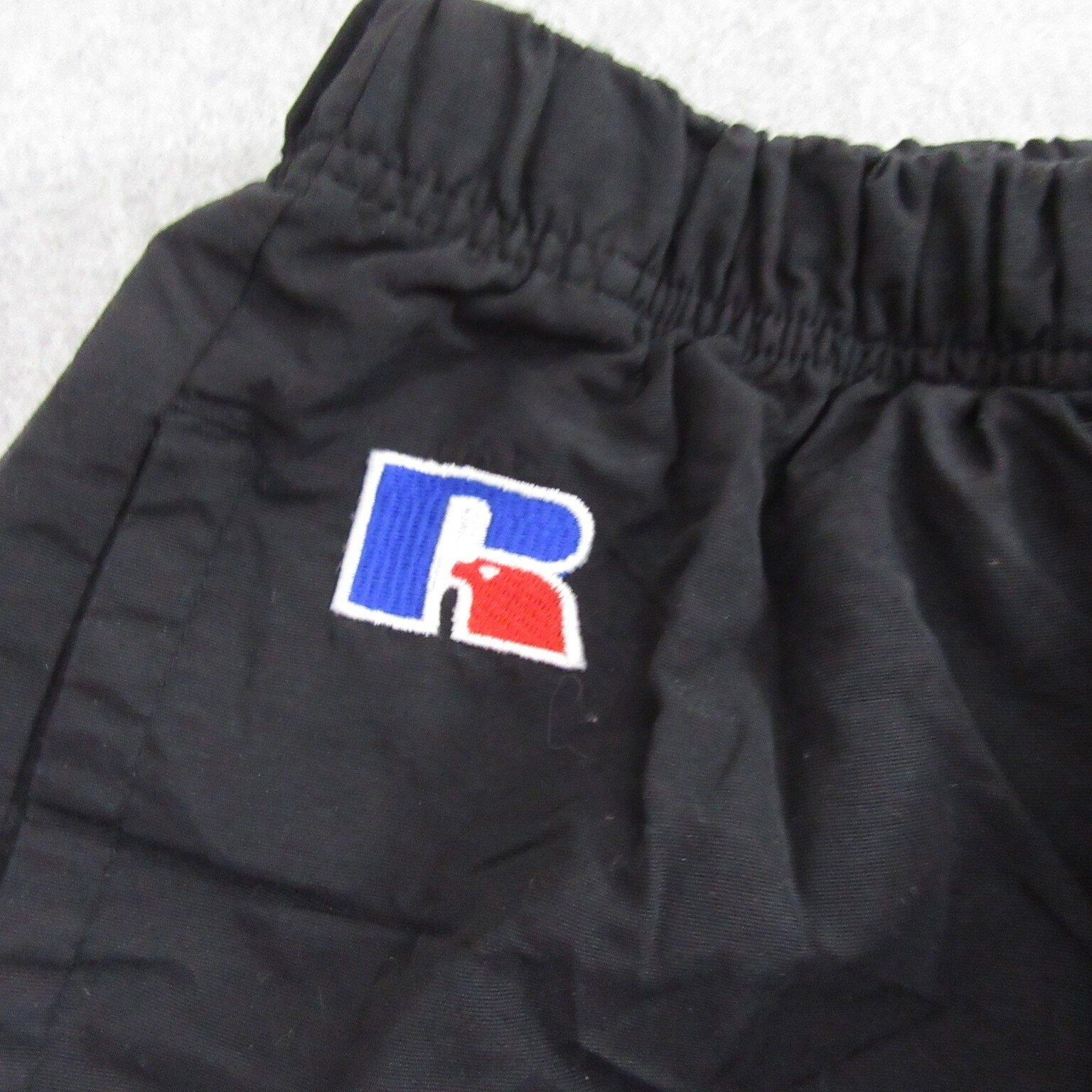 Russell Athletic Mens Vintage 90s Track Pants L Lined Black Embroidered Logo Russell Athletic Mens Vintage 90s Track Pants L Lined Black Embroidered Logo