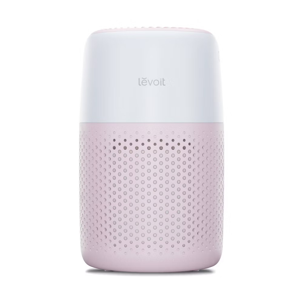 Levoit Core Mini Air Purifier with Night Light Strawberry Cream