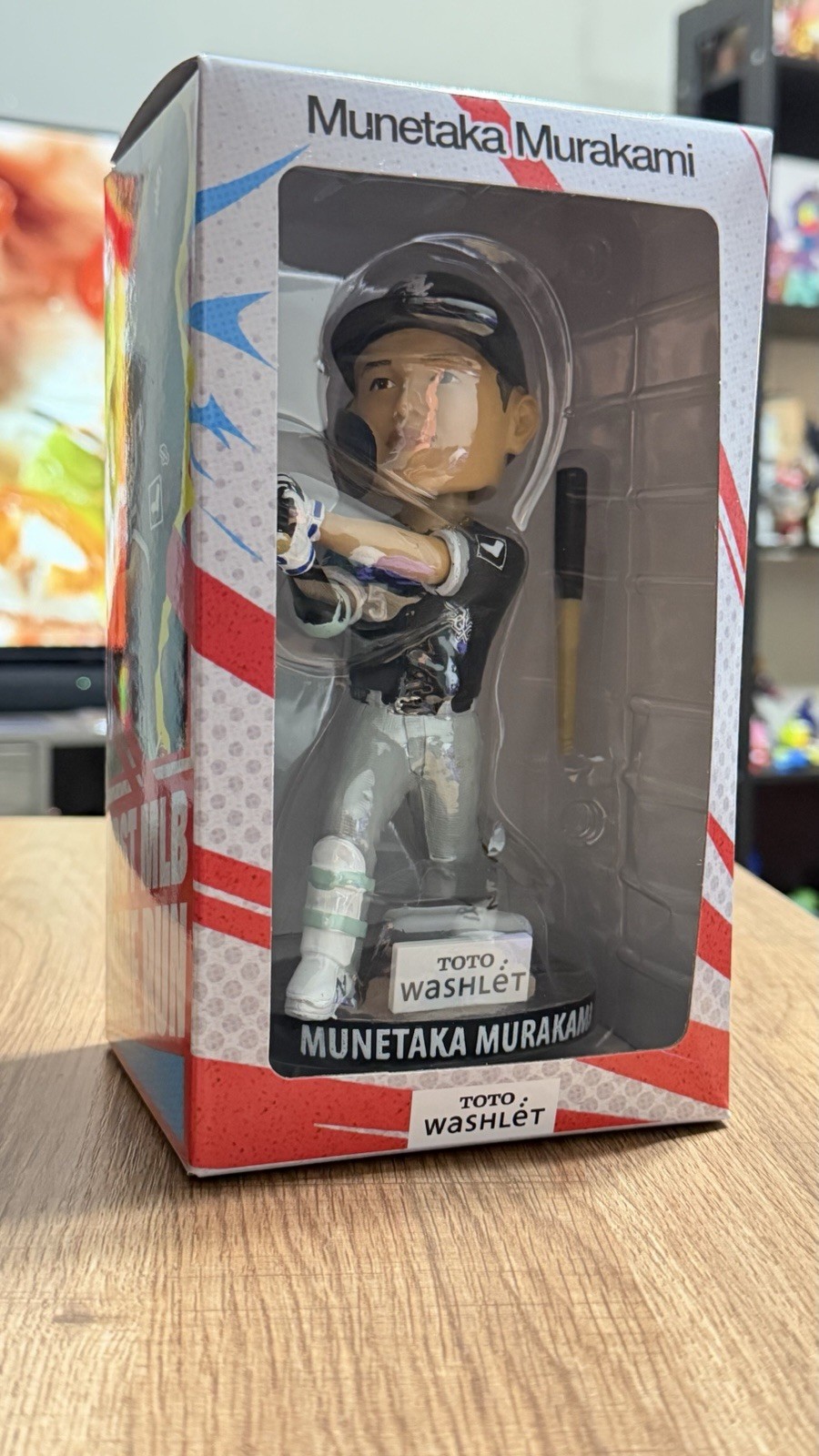 Munetaka Murakami White Sox First Home Run Bobblehead TOTO WASHLET SGA NEW