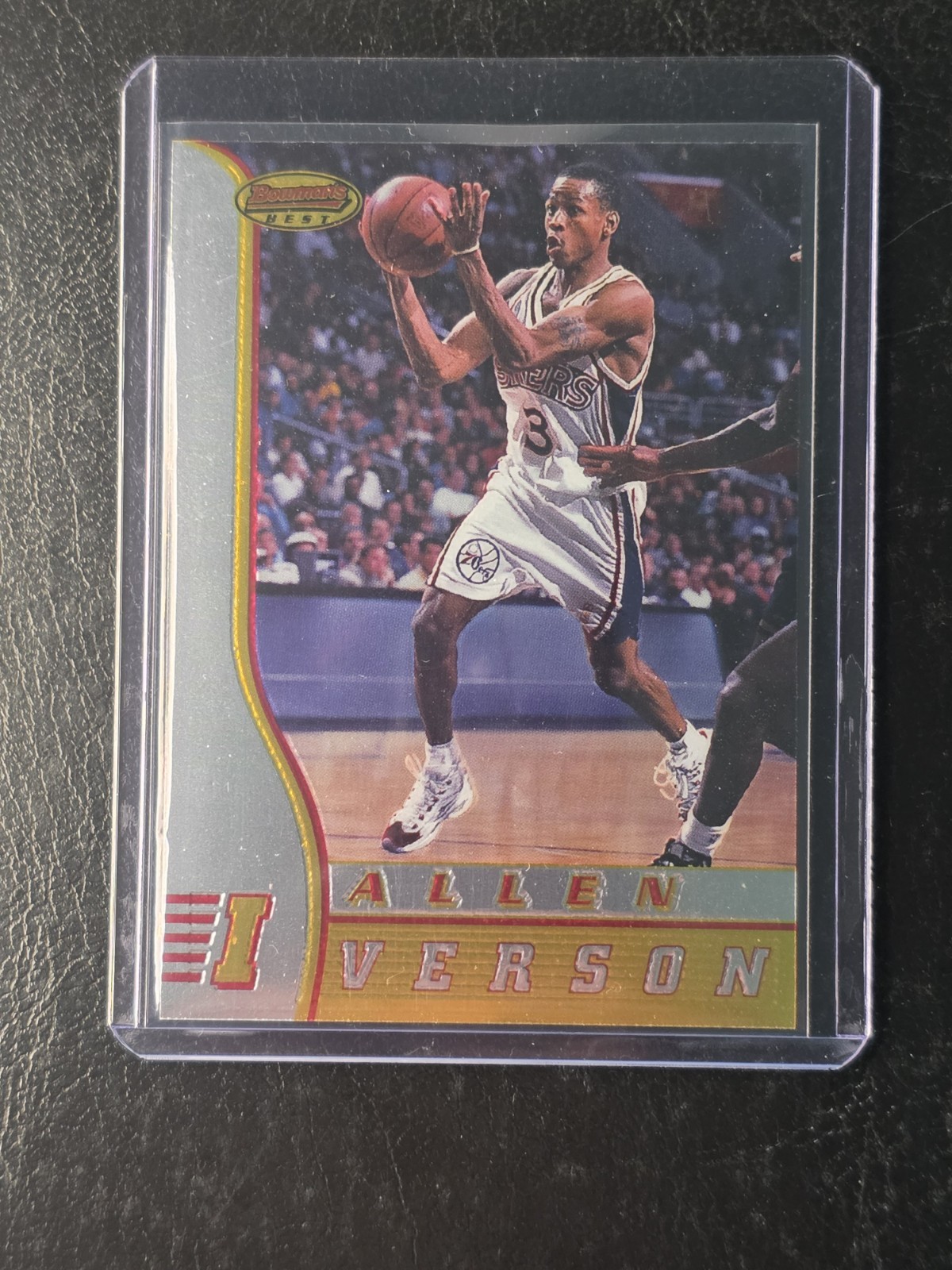 1996-97 Bowman\'s Best - Rookies Allen Iverson #R1 (RC) 1996-97 Bowman\'s Best - Rookies Allen Iverson #R1 (RC)