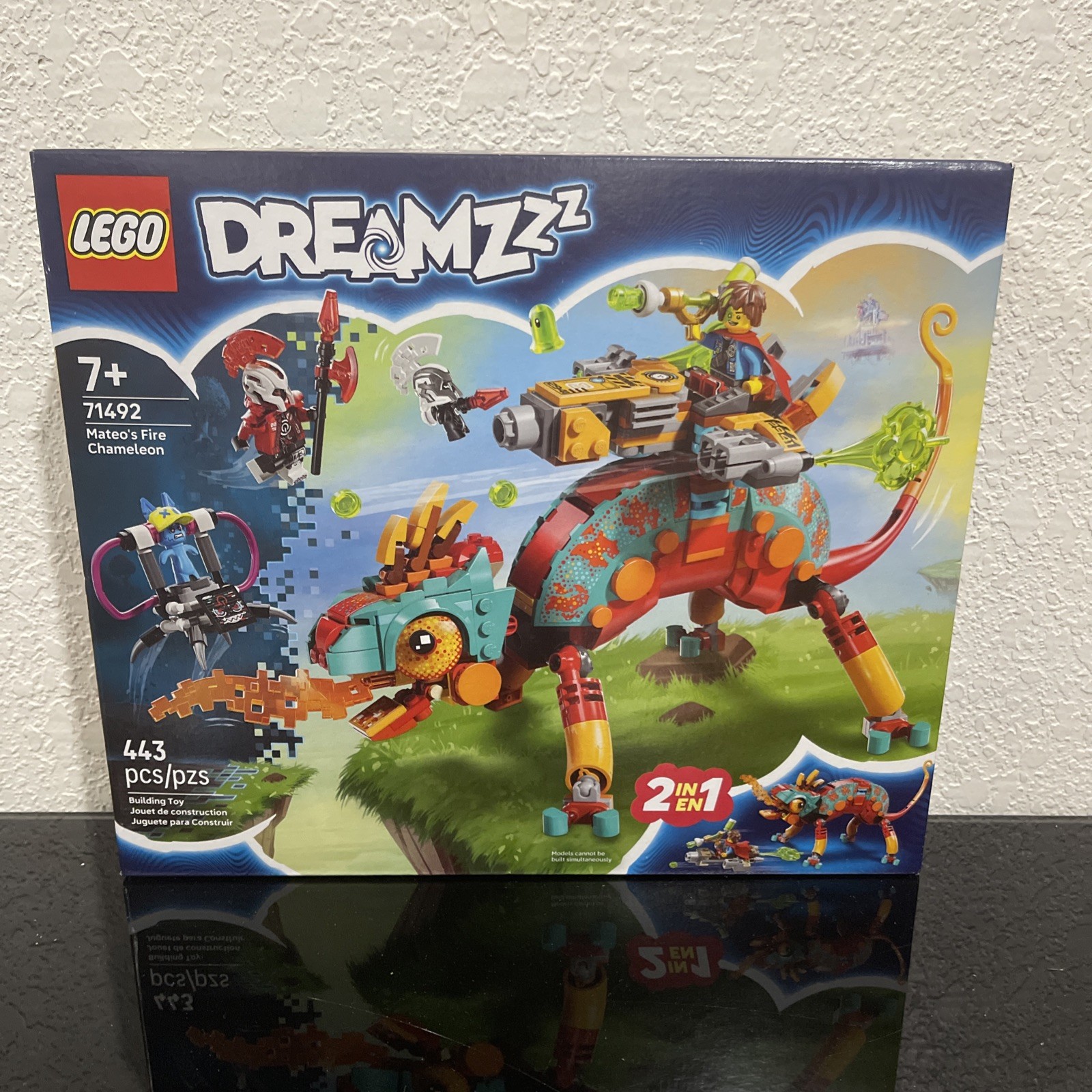 LEGO DREAMZzz: Mateo\'s Fire Chameleon Kids Toy (71492) New Sealed