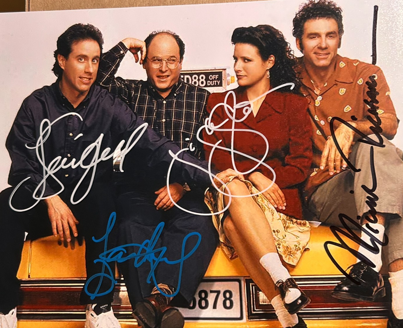 SEINFELD Full Cast Signed 8x10