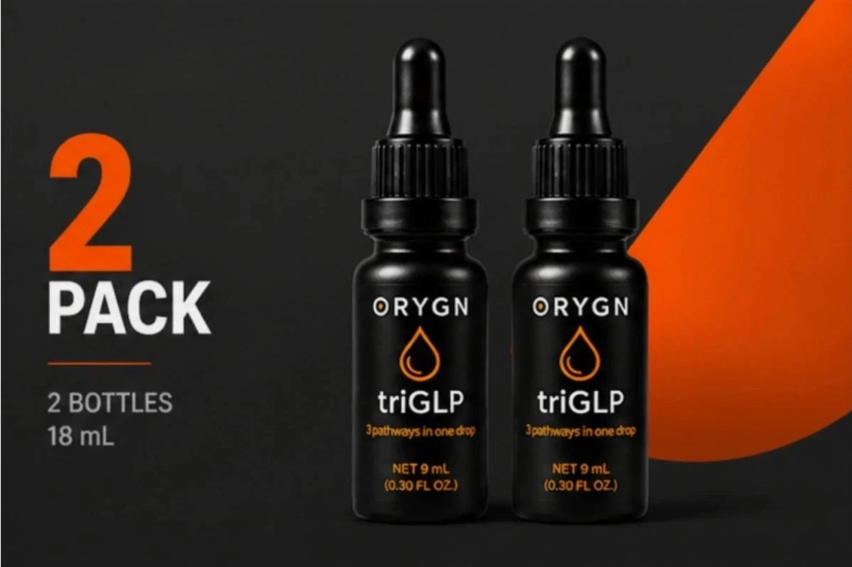 2X ORYGN TriGLP Natural Wellness Drops(Approximately 18 Days At 5-5 drops a Day) 2X ORYGN TriGLP Natural Wellness Drops(Approximately 18 Days At 5-5 drops a Day)