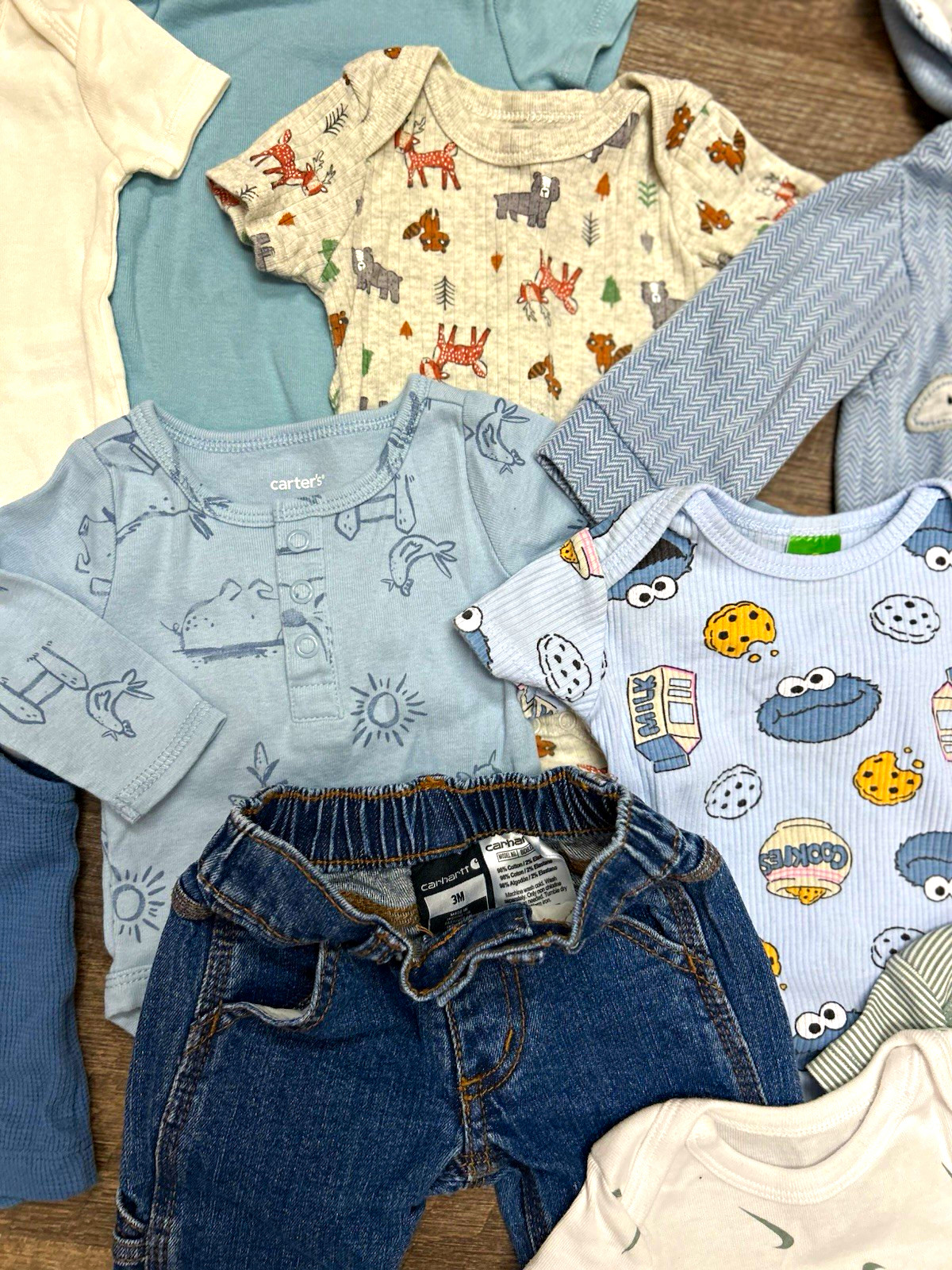 Carter\'s Nike Carhartt Boy 0-3M Clothing Lot Pants Hoodie shirts Prints Carter\'s Nike Carhartt Boy 0-3M Clothing Lot Pants Hoodie shirts Prints