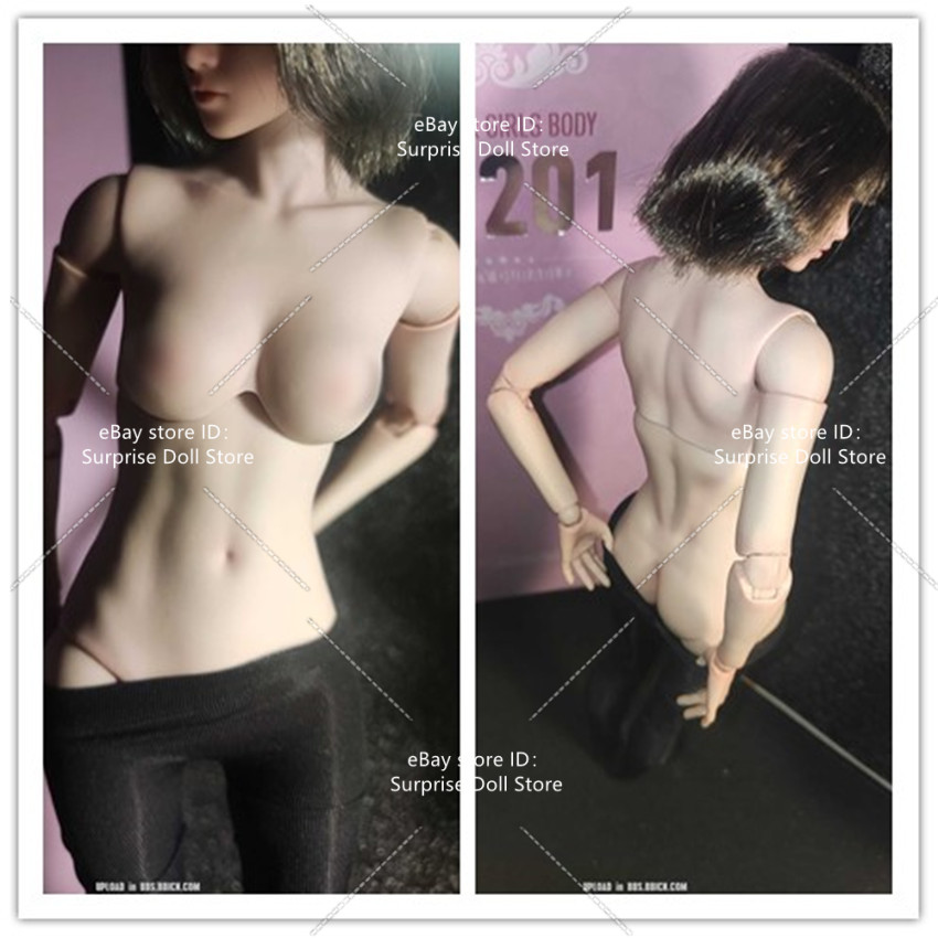 US Worldbox 1:6 AT201 Pale Skin Felxible Female Action Figure Body Doll Model