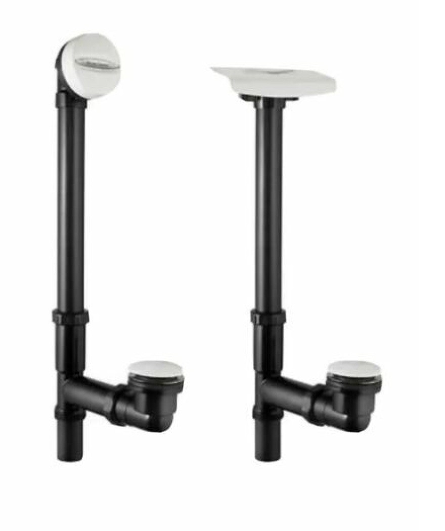 American Standard 553-243 EverClean Whirlpool Tub Drain Kit White