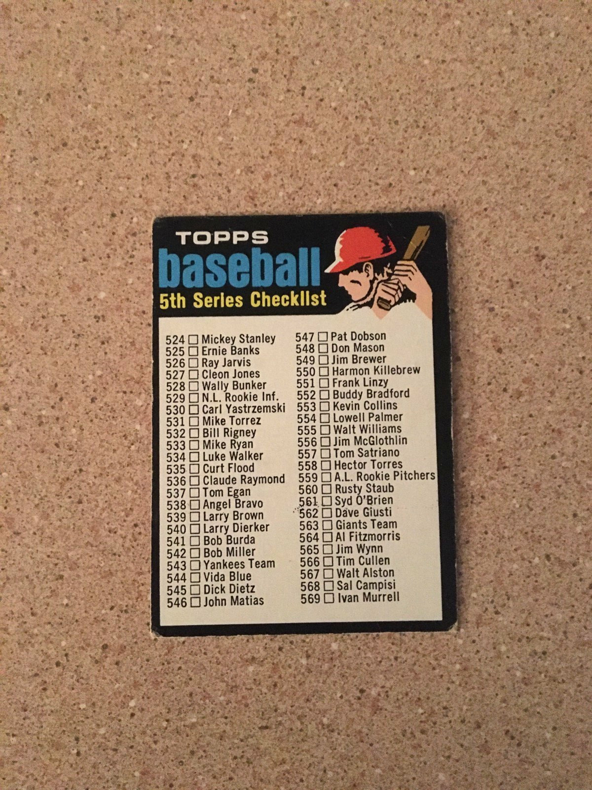 VINTAGE 1971 TOPPS CHECKLIST #499 VG NO MARKS OLD CHECKLIST VINTAGE 1971 TOPPS CHECKLIST #499 VG NO MARKS OLD CHECKLIST