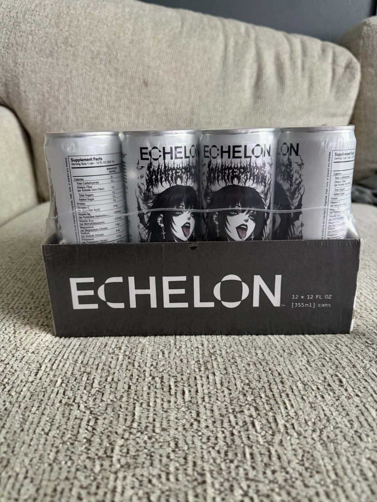 Whitephosphor X Echelon, Goth Girl Spit - 12 pack case unopened Whitephosphor X Echelon, Goth Girl Spit - 12 pack case unopened