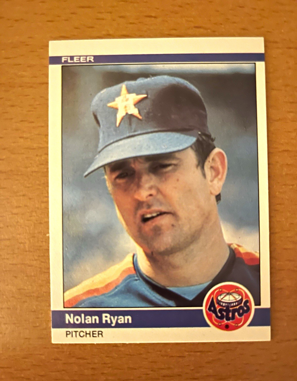 Fleer 1984 Nolan Ryan Houston Astros #239 Base Set MLB Baseball Card Fleer 1984 Nolan Ryan Houston Astros #239 Base Set MLB Baseball Card