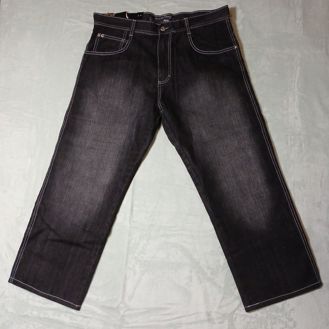 Y2K Southpole 4180 Jeans Men\'s 38x30 Sand Black Faded Baggy Wide Hip Hop Skater Y2K Southpole 4180 Jeans Men\'s 38x30 Sand Black Faded Baggy Wide Hip Hop Skater