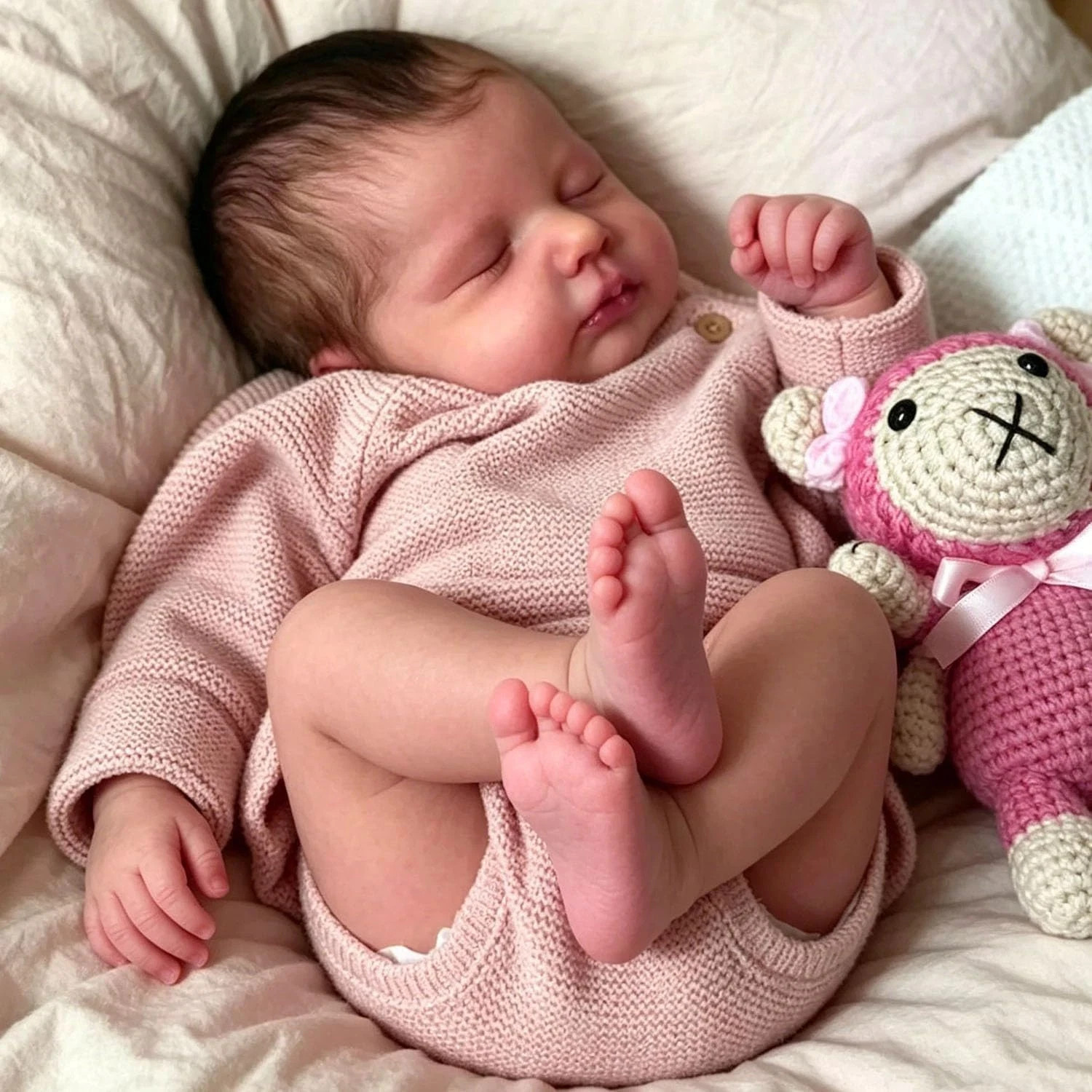 Reborn Baby Dolls Silicone Full Body-20 in Realistic Baby Doll Girl, Full Silico