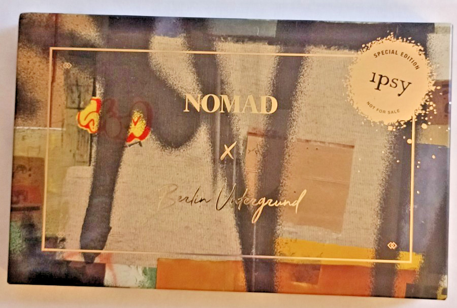 NOMAD BERLIN Untergrund (Underground) Intense Eyeshadow Palette 15 Shades NWB