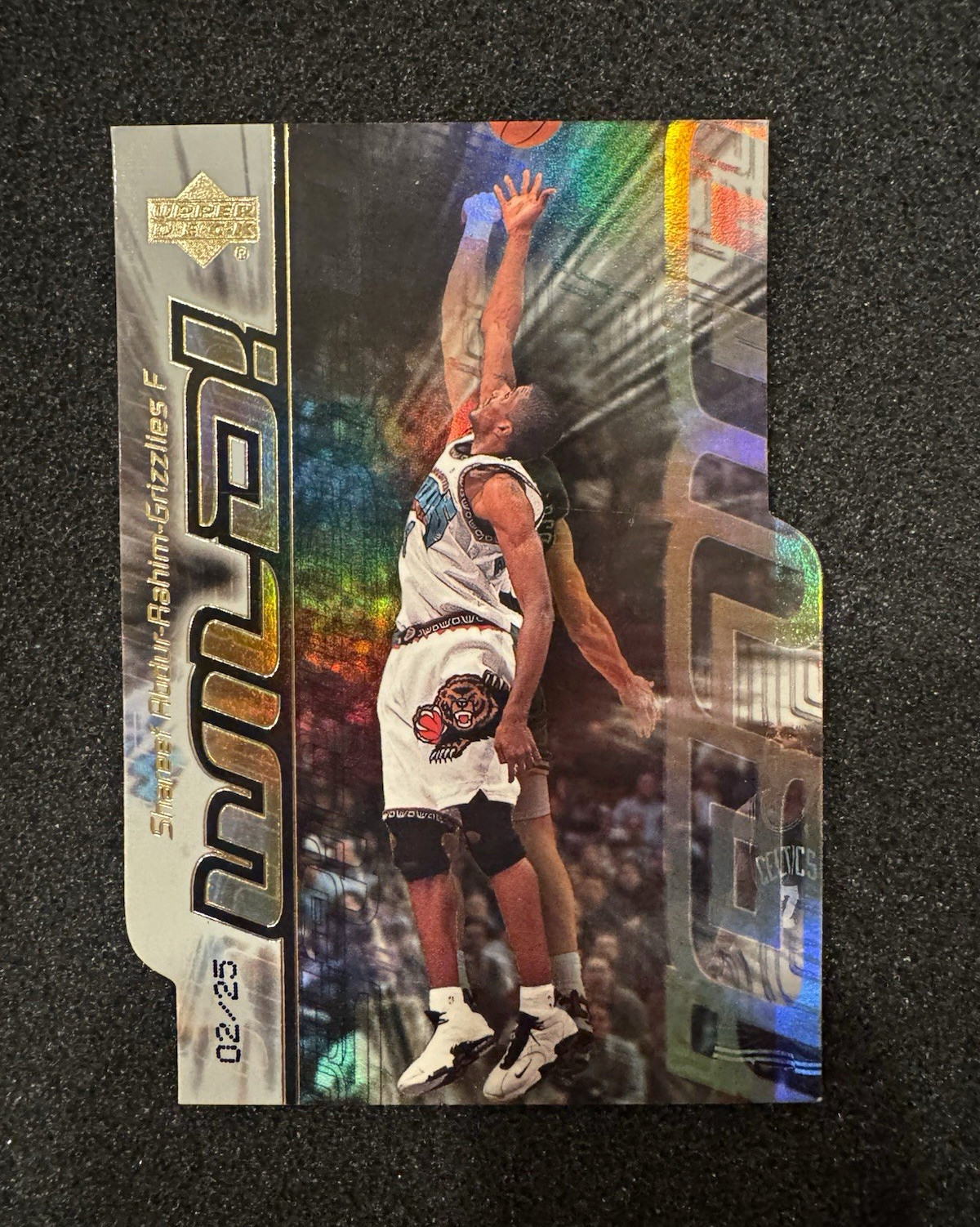 1999-00 Upper Deck Wild Level 2 /25 Shareef Abdur-Rahim Vancouver Grizzlies 1999-00 Upper Deck Wild Level 2 /25 Shareef Abdur-Rahim Vancouver Grizzlies