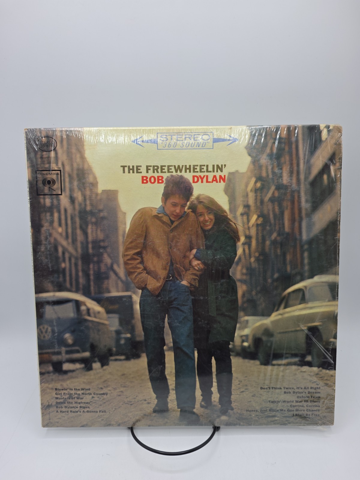The Freewheelin’ Bob Dylan - 1963 1st Press Columbia 2-Eye CS 8786 VG/VG Shrink The Freewheelin’ Bob Dylan - 1963 1st Press Columbia 2-Eye CS 8786 VG/VG Shrink